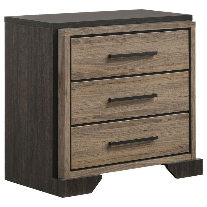 Baker 5-piece Bedroom Set Brown and Light Taupe