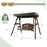 2-Person Outdoor Wooden Porch Swing with an Adjustable Canopy