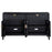 Brookmead 2-Drawer Sideboard Buffet With Storage Cabinet Black