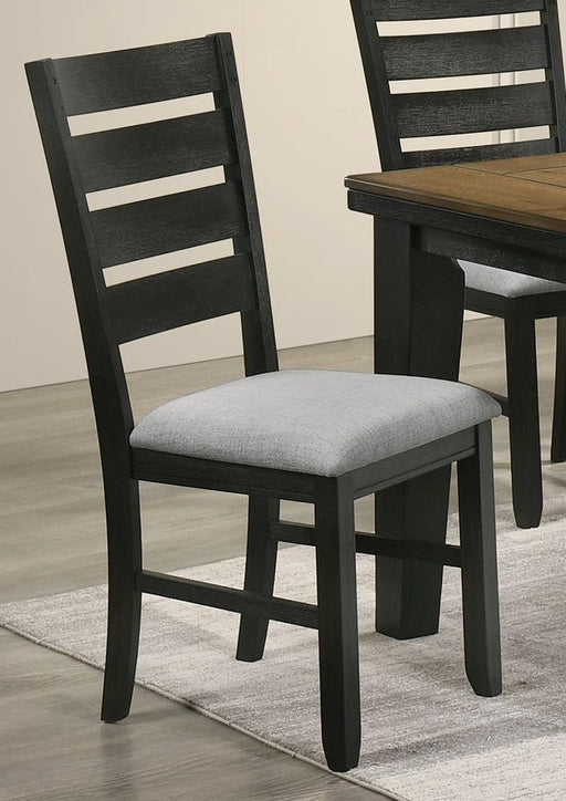 BARDSTOWN SIDE CHAIR WHEAT CHARCOAL