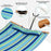 Patio Hammock Foldable Portable Swing Chair Bed with Detachable Pillow