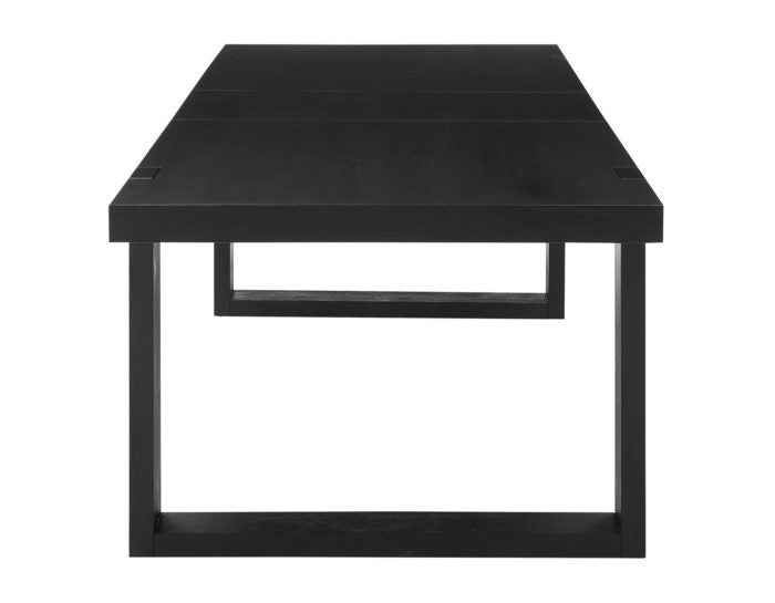 Yves 95-inch Dining Table with 18″ leaf