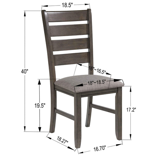 BARDSTOWN SIDE CHAIR GREY