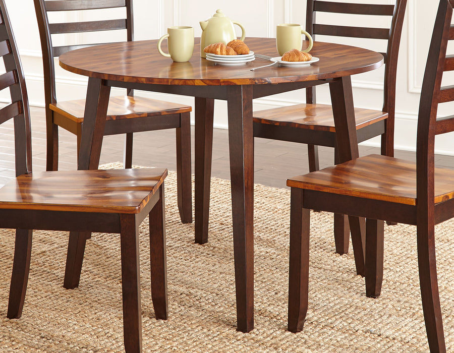 Abaco 5 Piece Drop-Leaf Set (Table & 4 Side Chairs)
