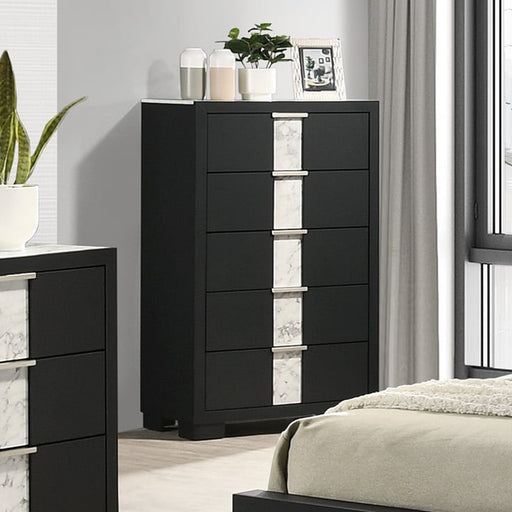 Rangley Contemporary 5-Drawer Bedroom Chest