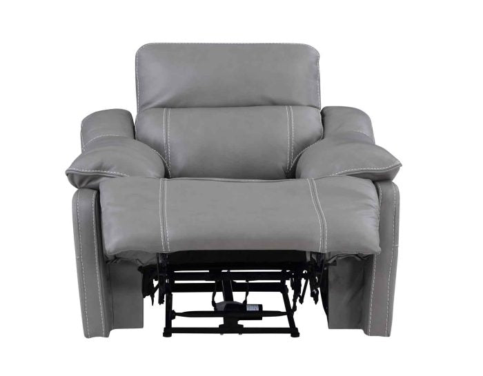 Alpine Dual-Power Leather Recliner