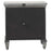 Avenue 3-drawer Rectangular Nightstand with Dual USB Ports Grey