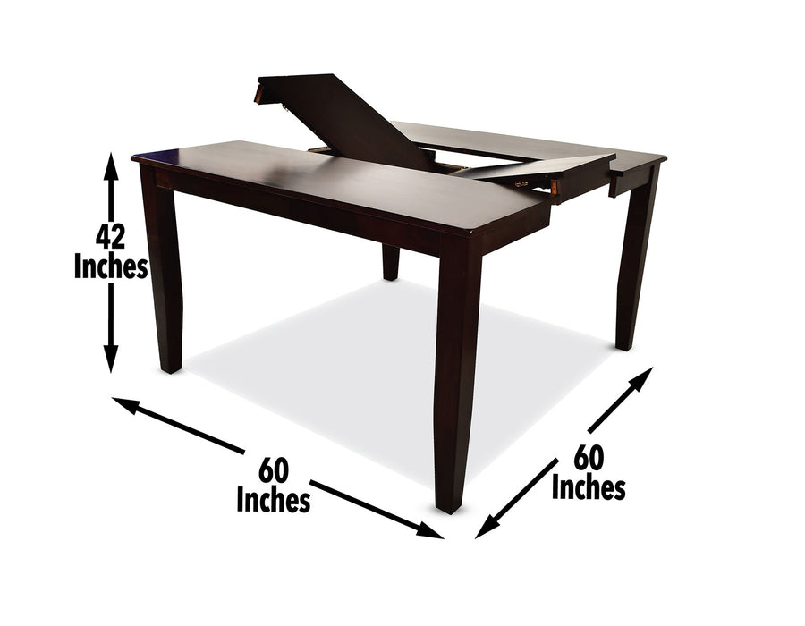 Crosspointe 7 Piece Counter Set(Counter Table & 6 Counter Chairs)