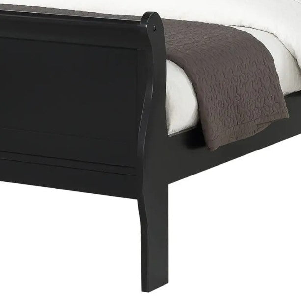 Louis Philip Black King Bedroom Collection