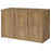 Pepita 3-door Engineered Wood Accent Cabinet with Adjustable Shelves Mango Brown