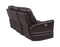Coachella Leather Dual-Power Reclining Sofa – Brown