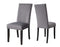 Napoli 6-Piece 64-inch Gray Marble Dining Set
