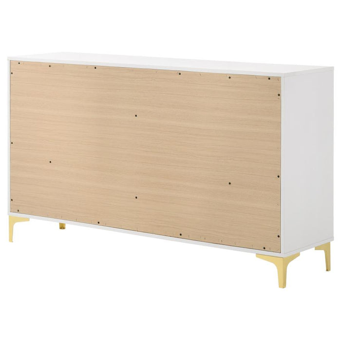 Kendall 6-drawer Dresser White