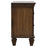 Franco 2-drawer Nightstand with Pull Out Tray Burnished Oak