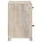 August 1-Door Accent Cabinet White Washed