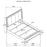 Kieran Panel Bed with Upholstered LED Headboard Grey