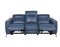 Sansa Leather Dual-Power Reclining Sofa