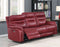 Fortuna 3-Piece Dual-Power Leather Reclining Set(Sofa, Loveseat & Chair)