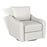 Madia Upholstered Slope Arm Swivel Club Chair Vanilla