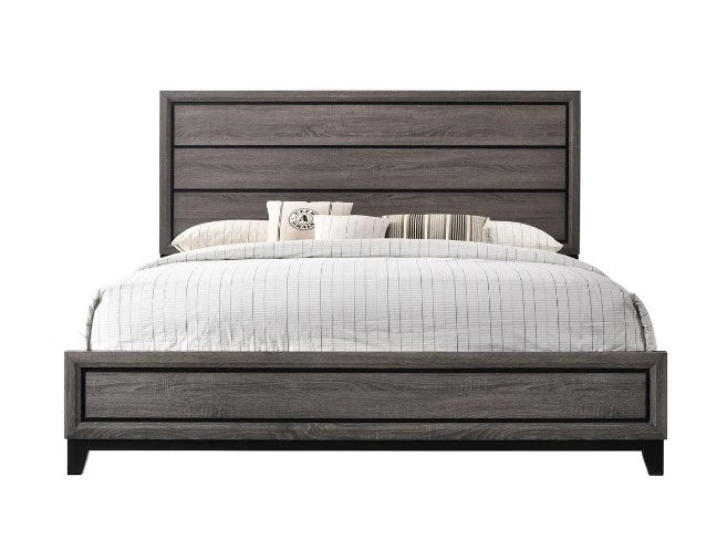 Akerson Grey Bed