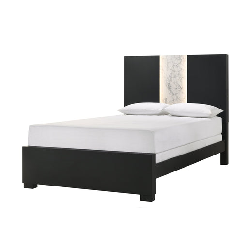 Rangley Contemporary Two-Tone Panel Bed