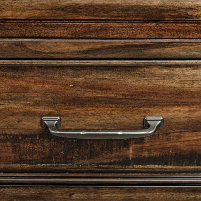 Avenue 8-drawer Chest Weathered Burnished Brown