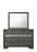 Regata 9 Drawer Gray/Silver Dresser