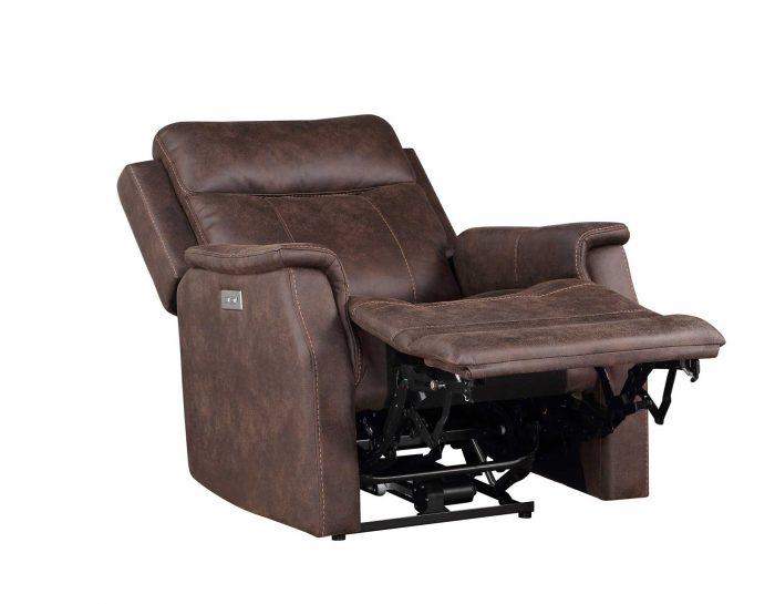 Valencia Dual-Power Leatherette Recliner