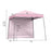 10 x 10 Feet Pop Up Tent Slant Leg Canopy with Roll-up Side Wall