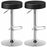 Set of 2 Adjustable Swivel Round Bar Stool  Pub Chairs