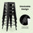 24 Inch Set of 4 Tolix Style Counter Height Barstool Stackable Chair