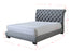 Carly Contemporary Upholstered Sleigh Bed With Platform Footboard