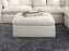 Hobson Sloped Track Arms Sofa Off-White