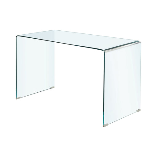 Highsmith Glass Writing Desk Clear(Pick up Only)