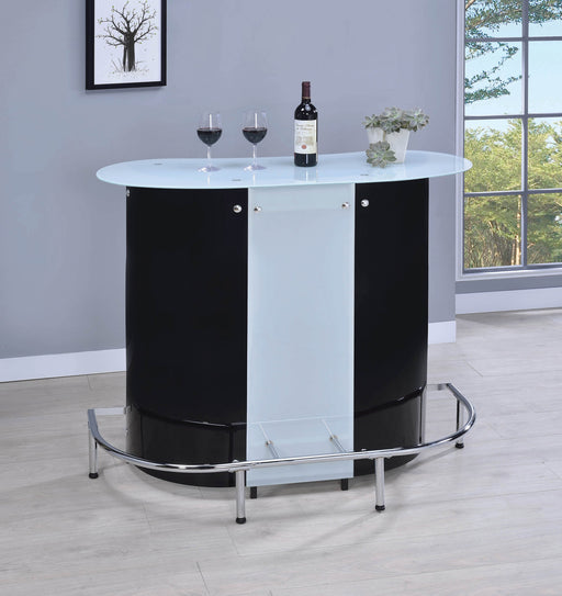 Contemporary_Black_And_Chrome_Bar_Unit_With_Frosted_Glass_Top_1
