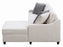 Scott Living Montgomery Transitional Cream Sectional Reversible Chaise_5