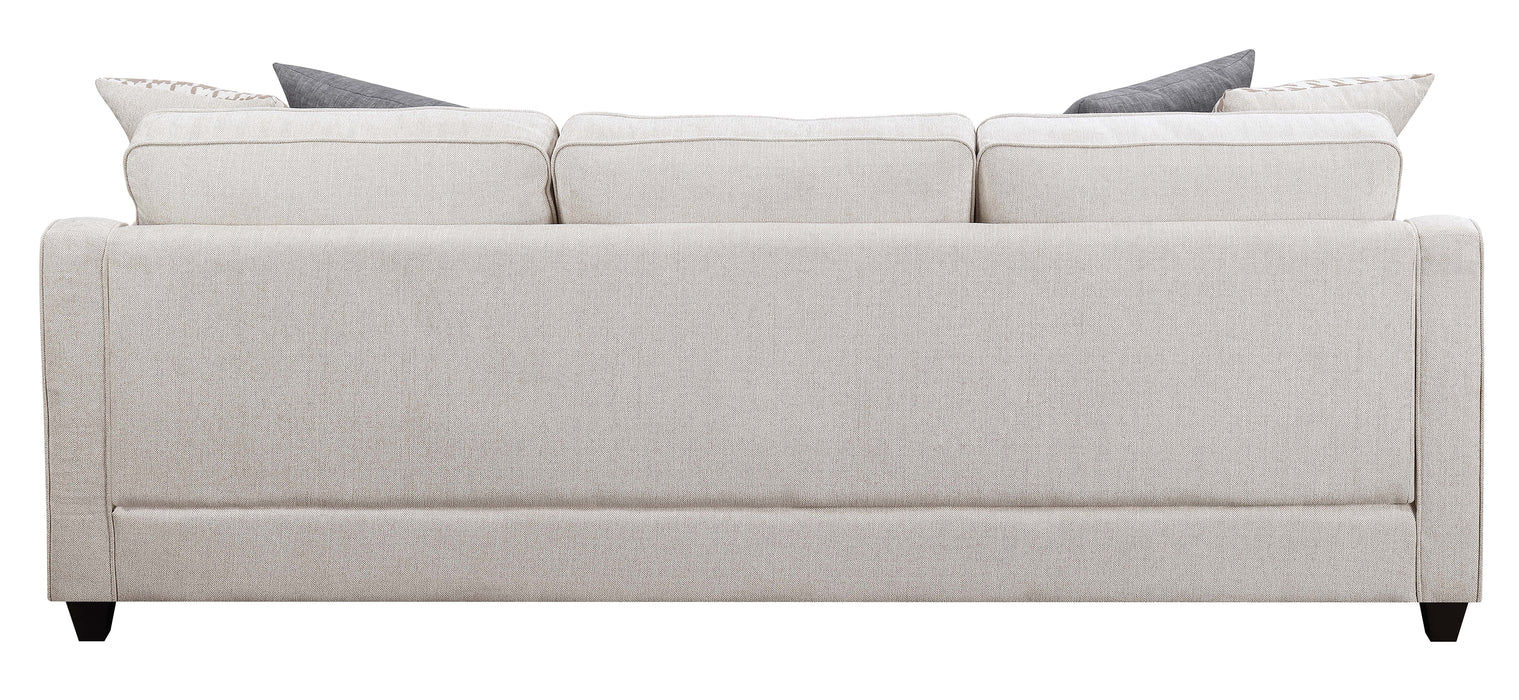 Scott Living Montgomery Transitional Cream Sectional Reversible Chaise_6