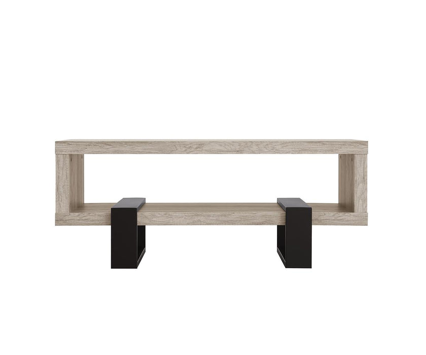 Industrial Grey Driftwood Open Coffee Table_720878_3