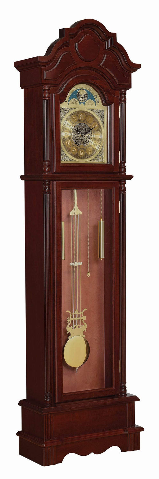 Traditional_Brown_Red_Grandfather_Clock_2