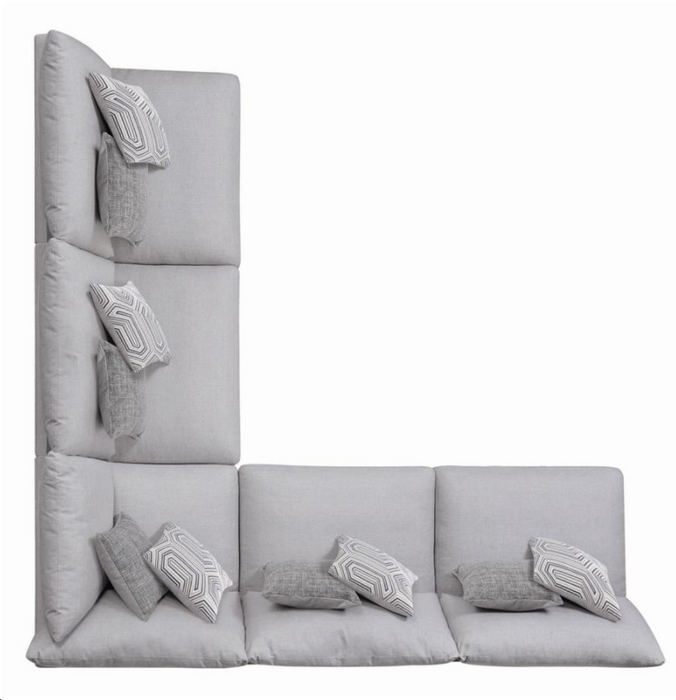 Cambria Upholstered Corner Grey