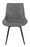 Swivel Upholstered Side Chair Grey