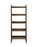 5-Shelf Ladder Bookcase Cappuccino