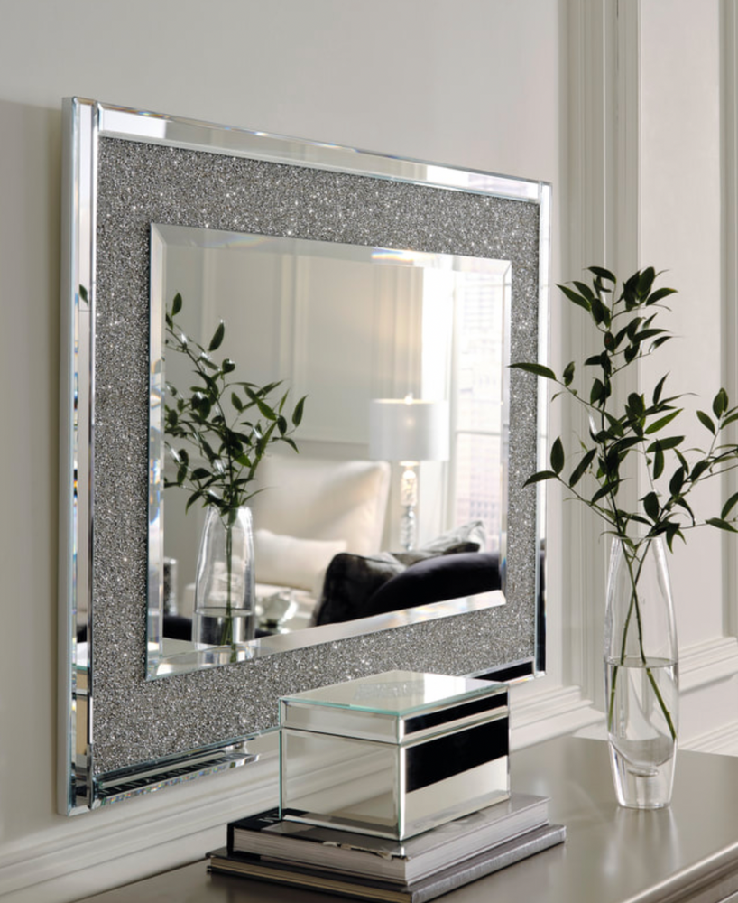 Silver Accent Mirror