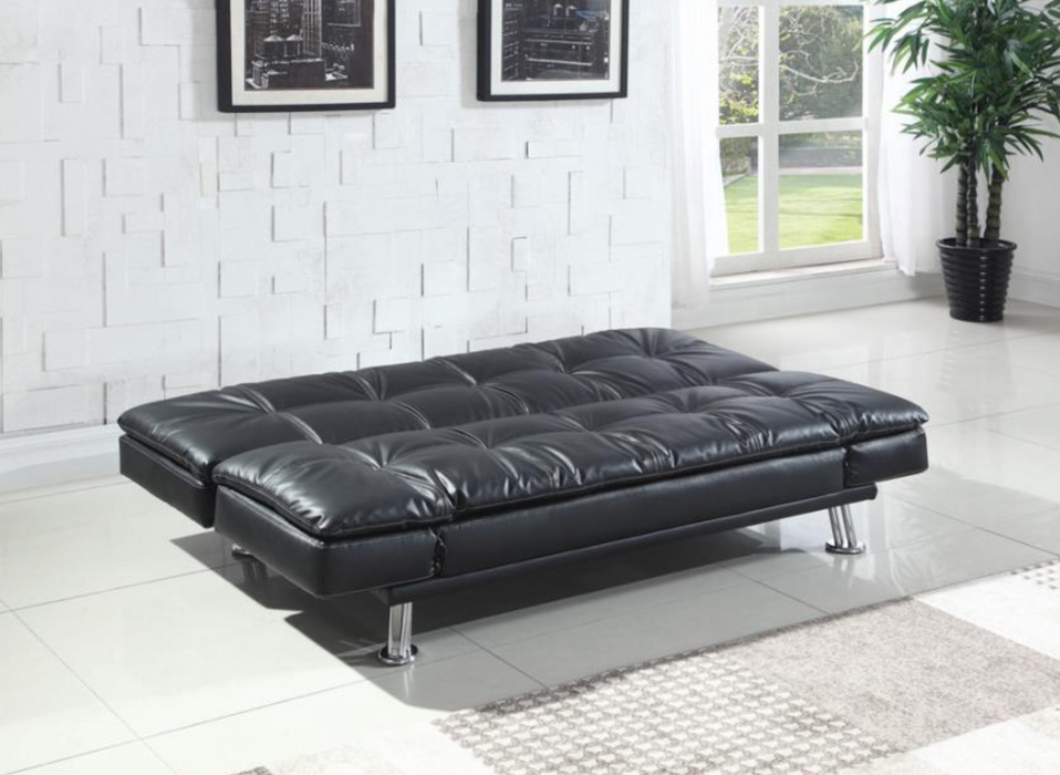 Dilleston Tufted Back Upholstered Sofa Bed B