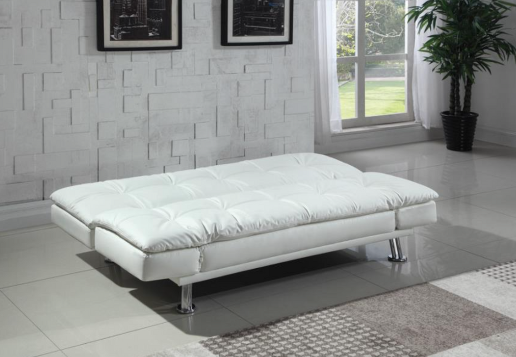 Dilleston Tufted Back Upholstered Sofa Bed W
