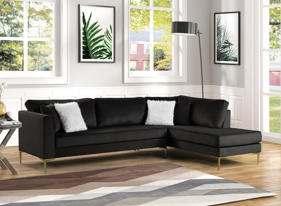 Catalina  Black Sectional